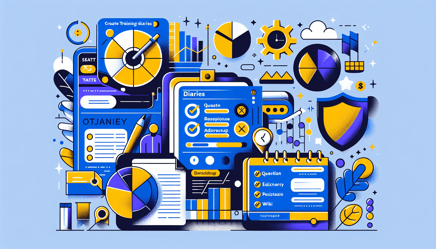 Crea diari di allenamento